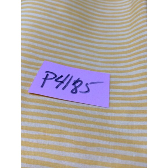 Yellow & Yellow Striped Cotton Fabric 1/2 yards Crafts Sewing Projects - Picture 4 of 4